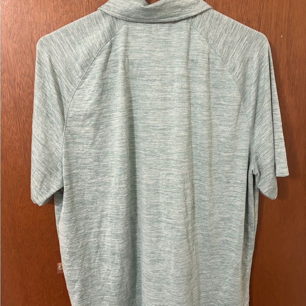 Hurley Men's turquoise green polo - Picture 3 of 3